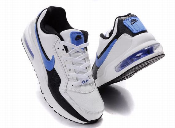 New Men'S Nike Air Max Ltd Black/ White/Blue